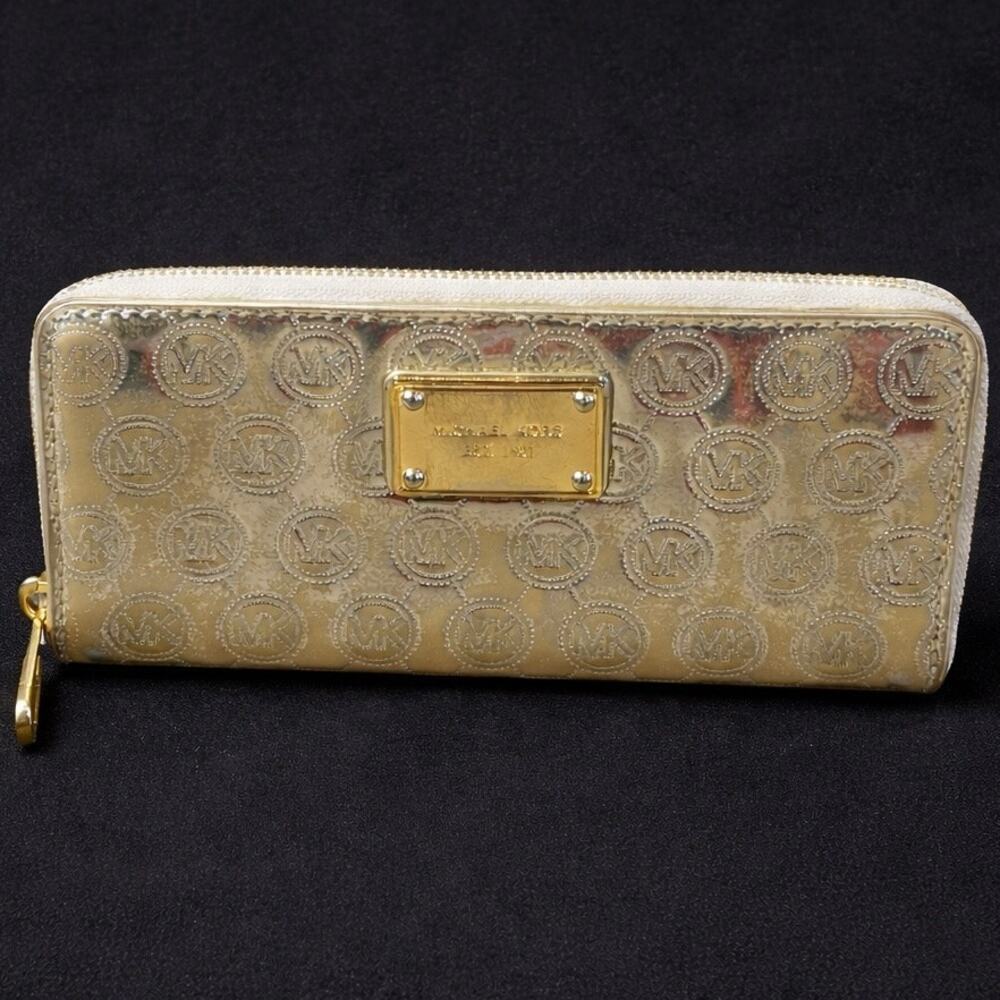 Gold Michael Kors Wallet